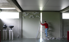 'kunstzeit' im Raum der Stille in der Katholischen Hochschulgemeinde Linz. © Kunstreferat