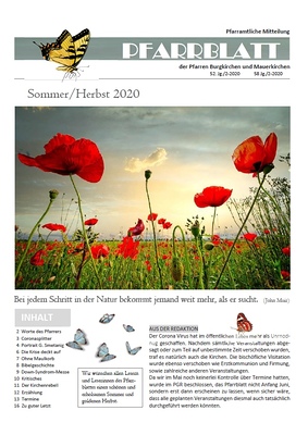 Sommer/Herbst 2020